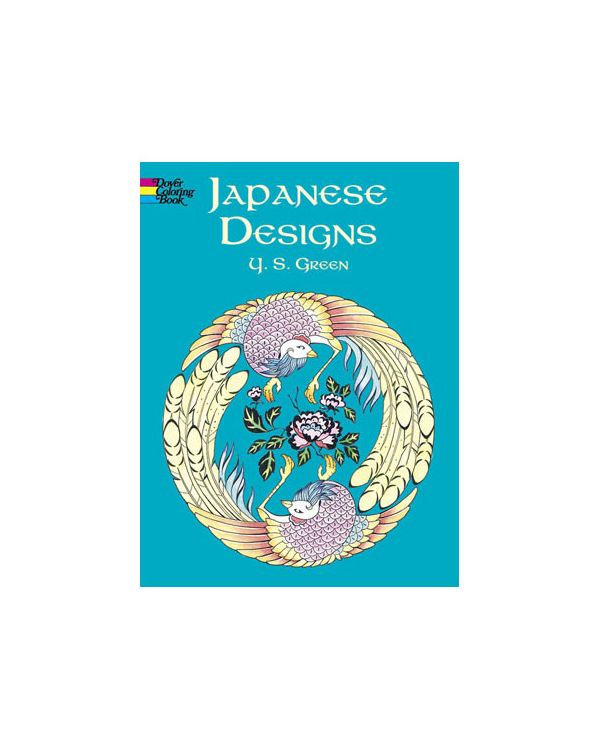 Japanese Designs - Colour Your Own - Dover Colouring Book