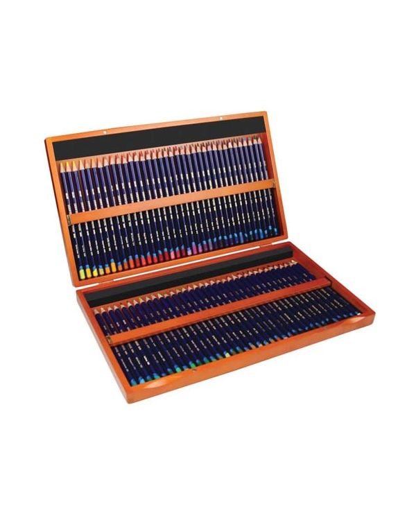 Wooden Box of 72 - Derwent Inktense Pencil Sets