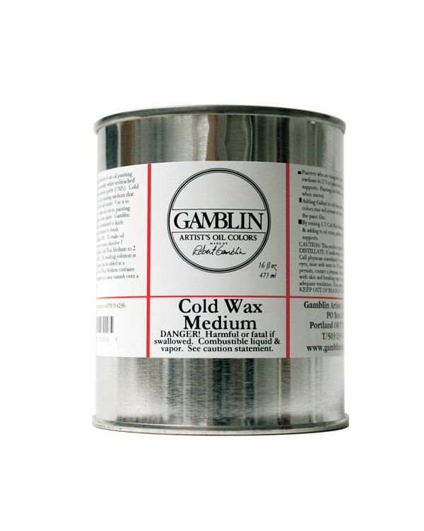473ml/16oz tin - Cold Wax Medium - Gamblin