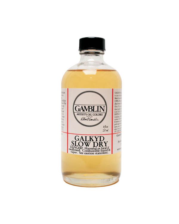 250ml bottle - Galkyd Slow Dry - Gamblin