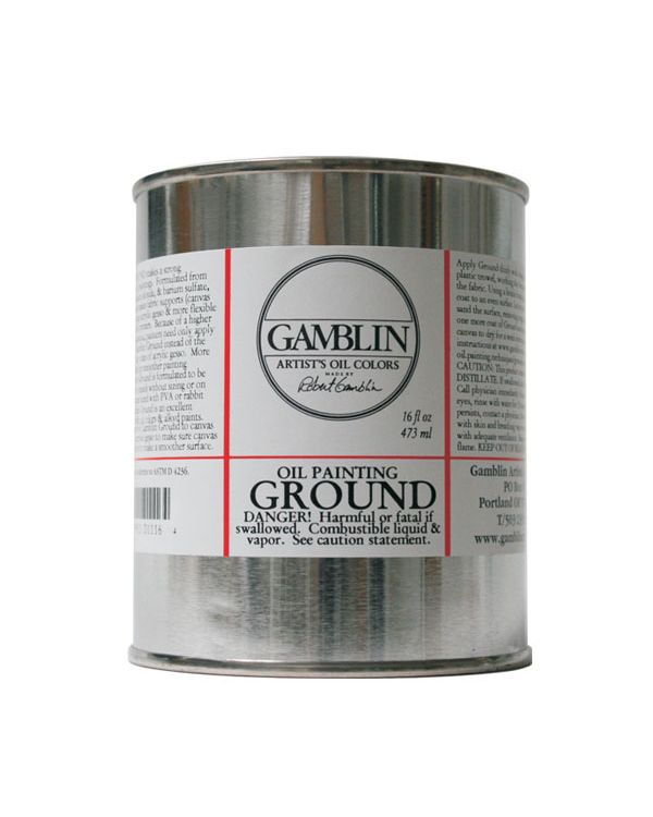 473ml tin - Gamblin Oil Ground