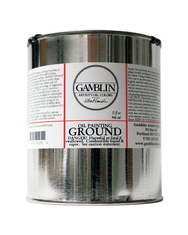 946ml tin - Gamblin Oil Ground
