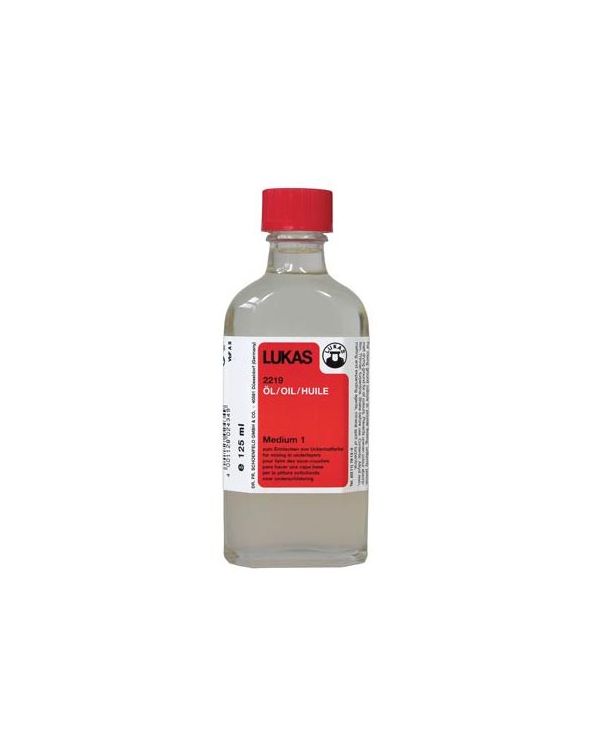 Painting Medium No.1 for underpainting 125ml Bottle - Lukas