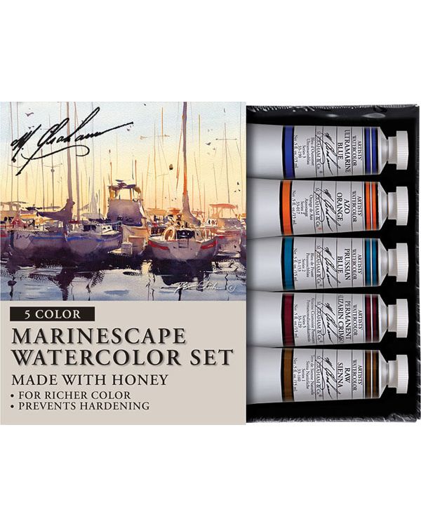 Marinescape Set of 5 - 15ml - M Graham Watercolour Set