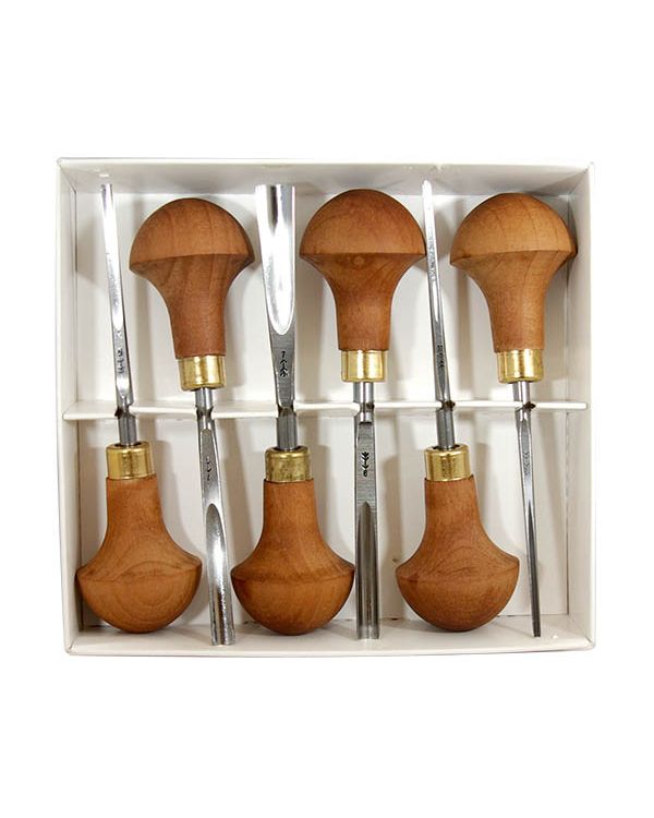 B Set of 6 - Set of Pfeil Lino Tools
