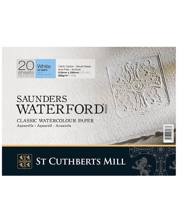NOT - 18 x 26cm - 300gsm - Saunders Waterford Block