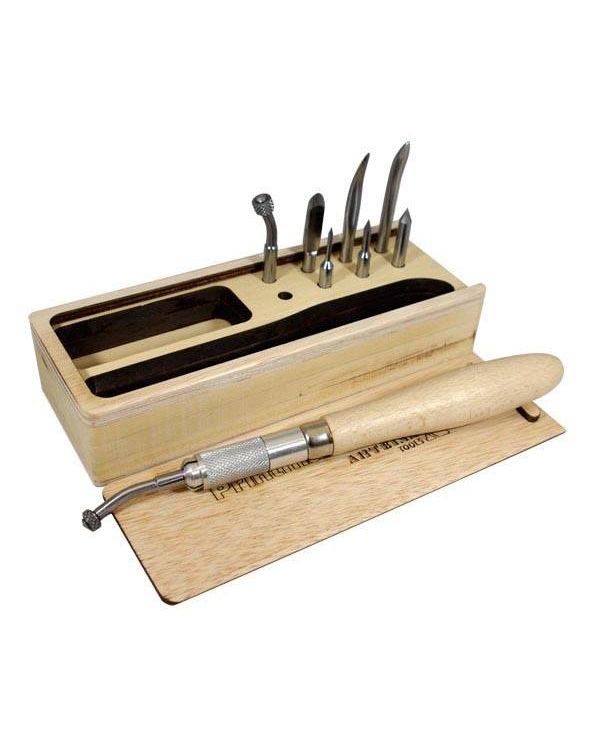 Boxed set of 8 Interchangeable Etching Tools - Arteina