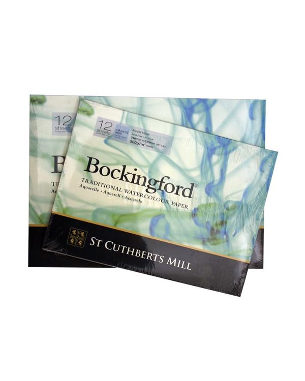 NOT - 35 x 18cm - 300gsm - Bockingford Watercolour Glued Pad