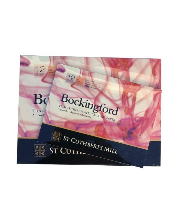 300gsm - Bockingford Watercolour Glued Pad