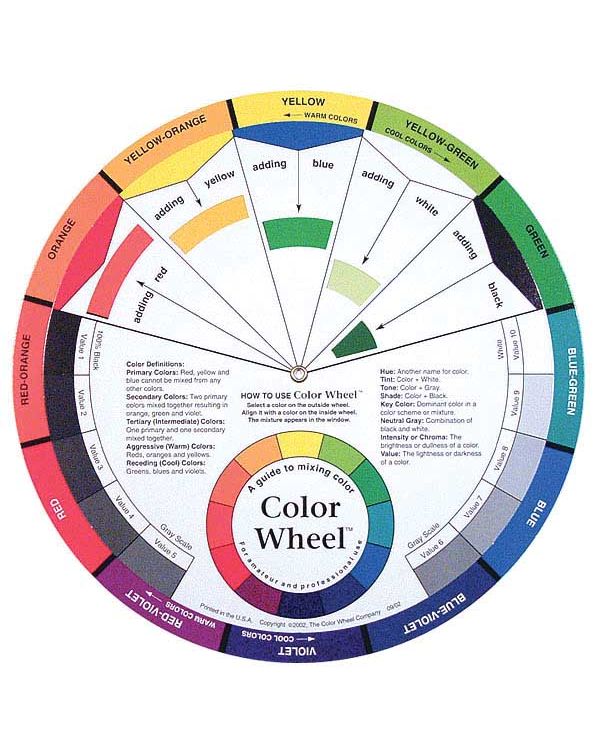 Artists Colour Wheel 242mm