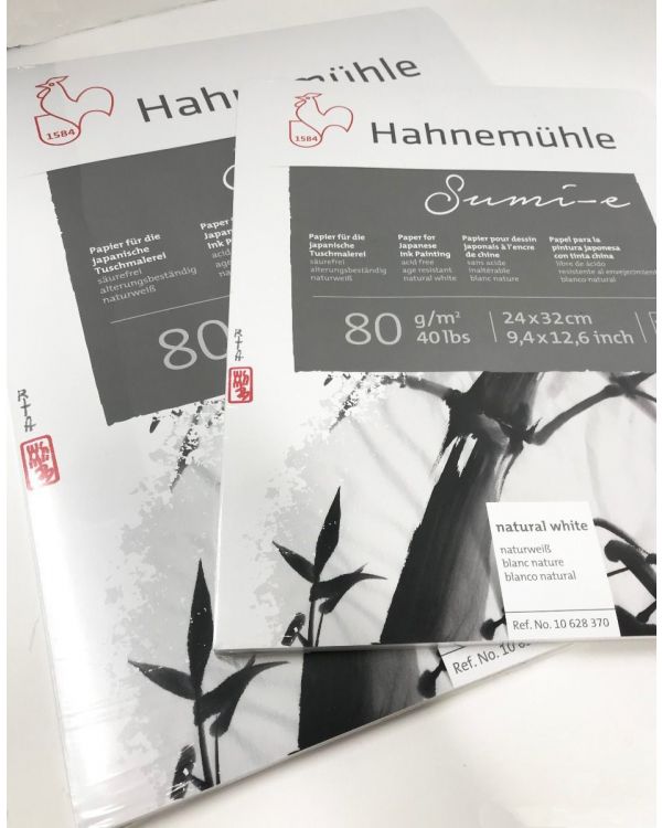 80gsm - 20 sheets - Hahnemuhle Sumi-e Pad