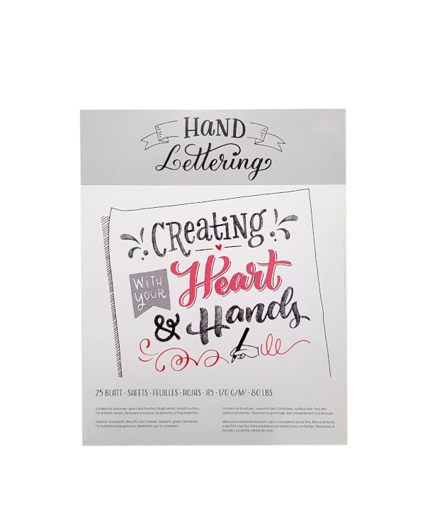 Hand Lettering Block - 170gsm - Hahnemuhle
