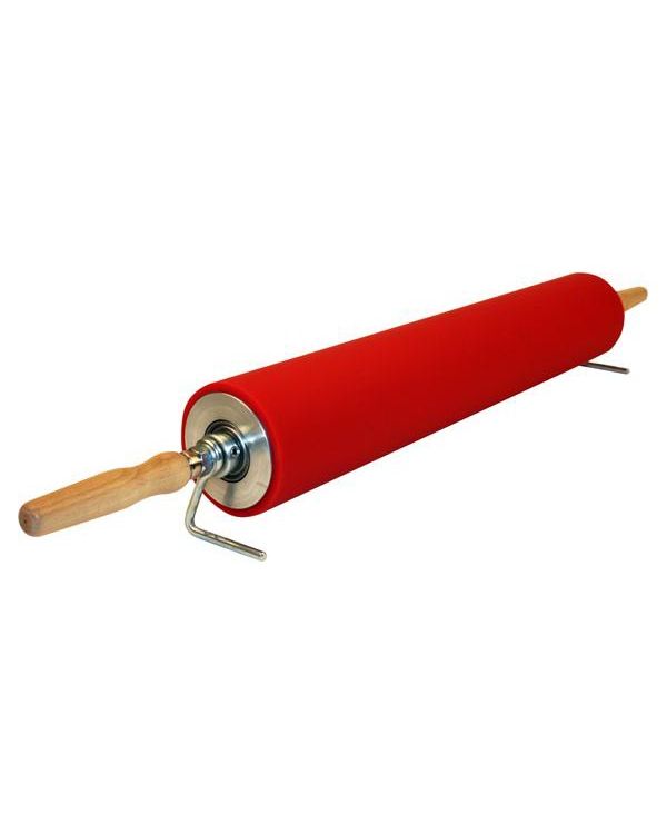 Rolling pin rubber roller 8.7cm x 50cm wide