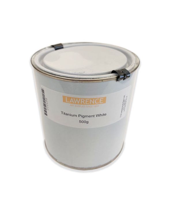 Titanium White - 500g Tin - Professional Pigment - Lawrence
