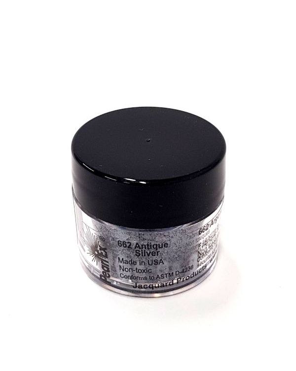 Silver 663 - Pearlex Powder Pigment 3g Jar