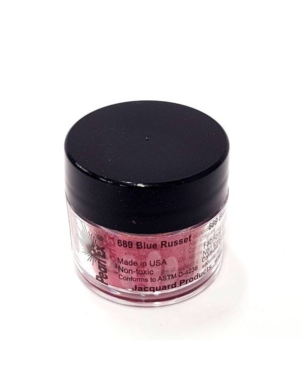 Blue Russet 689 - Pearlex Powder Pigment 3g Jar