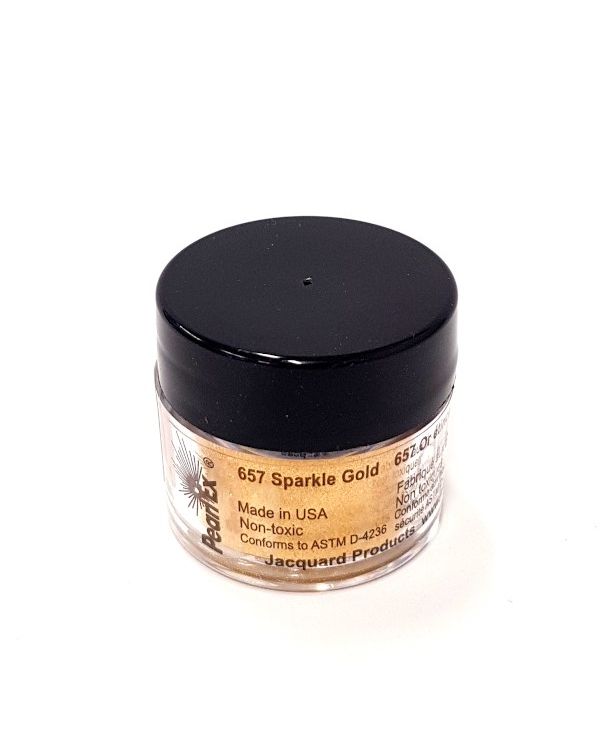 Sparkle Gold 657 - Pearlex Powder Pigment 3g Jar