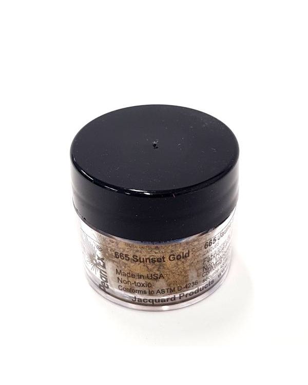 Sunset Gold 665 - Pearlex Powder Pigment 3g Jar