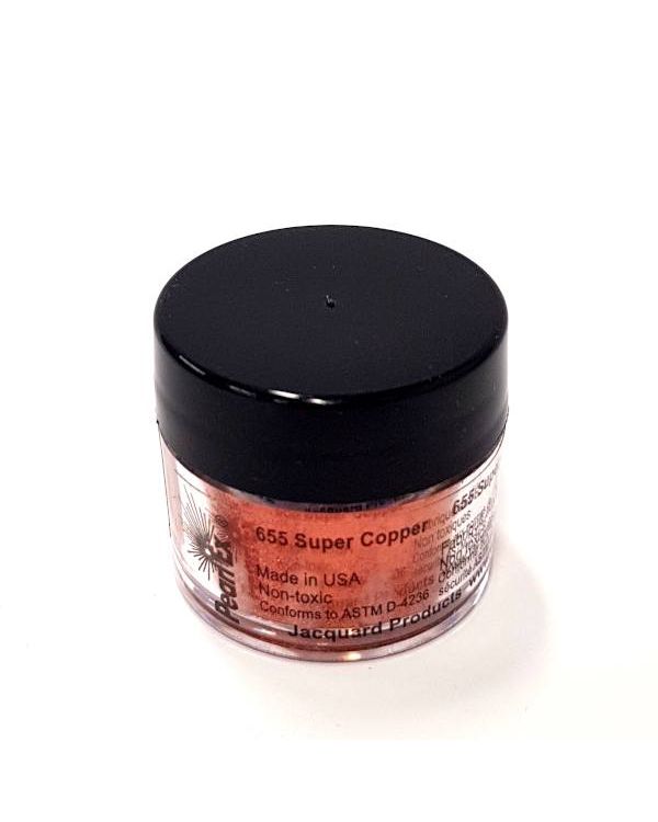 Super Copper 655 - Pearlex Powder Pigment 3g Jar