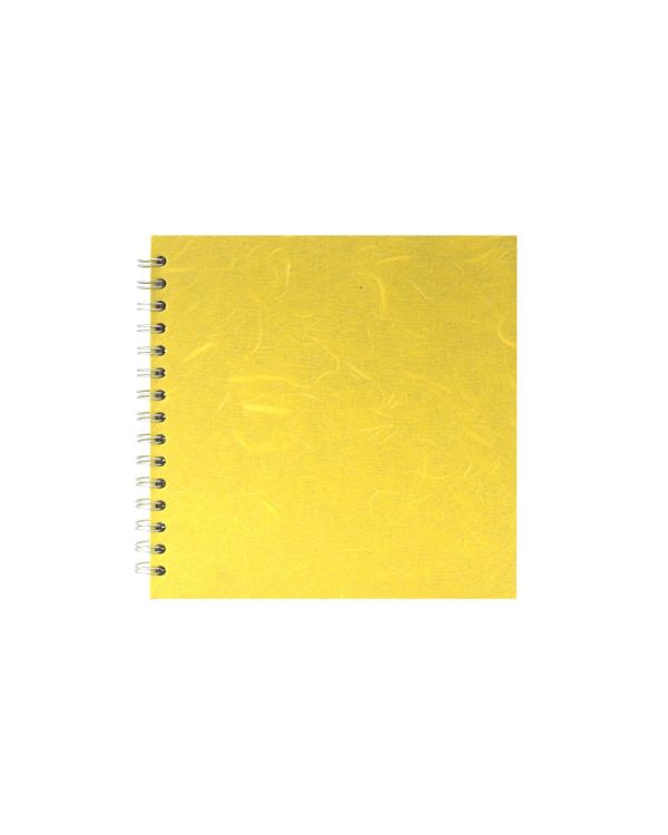 Portrait A5 Yellow - Silk (White paper) - Pink Pig Pad