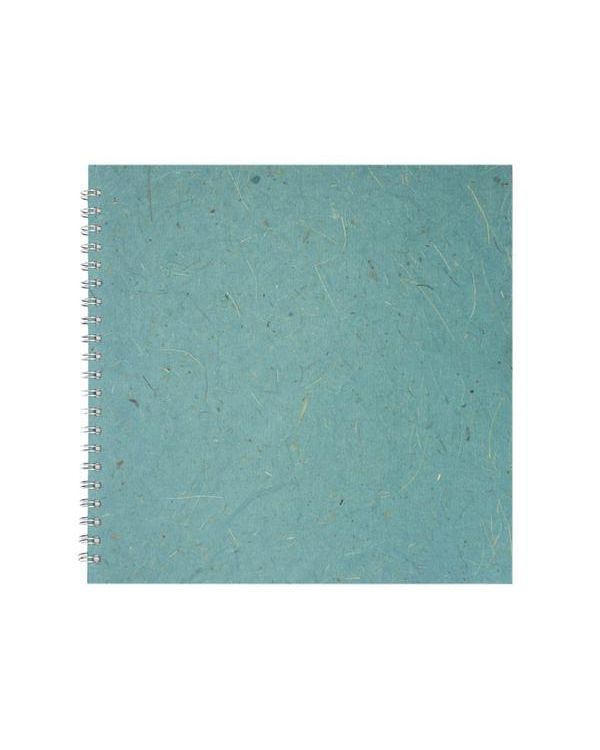 Square 11x11 Turquoise - Banana FAT (White paper) - Pink Pig Pad