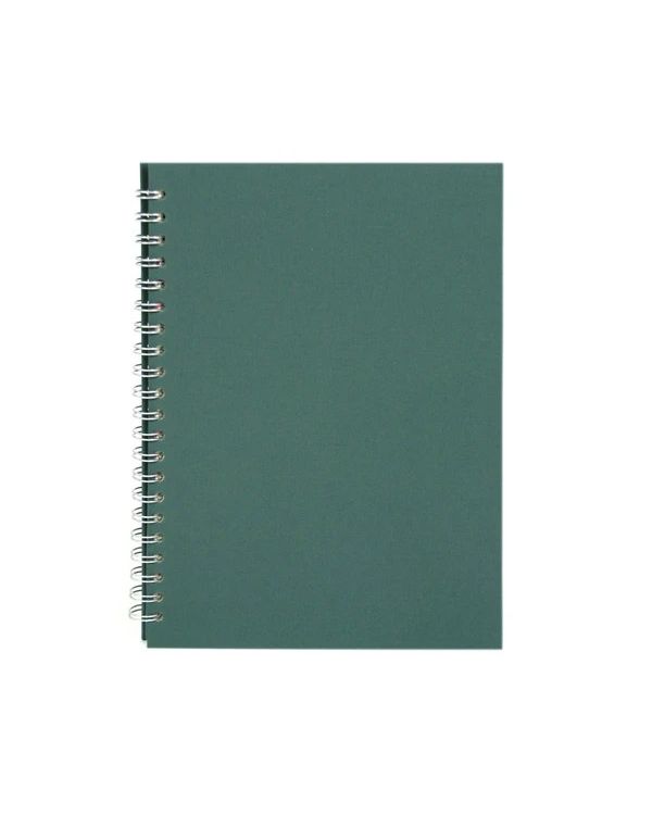 A4 Portrait Green - Eco (White paper) - Pink Pig Pad