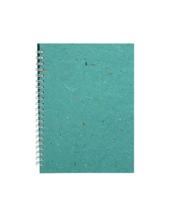 Portrait A5 Turquoise - Banana FAT (White paper) - Pink Pig Pad