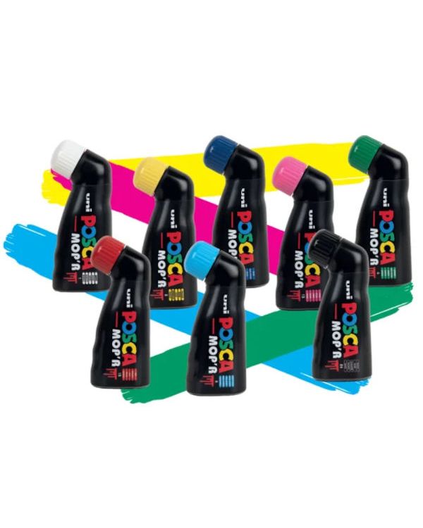 Set of 8 - MOP'R PCM-22 Posca Paint Markers