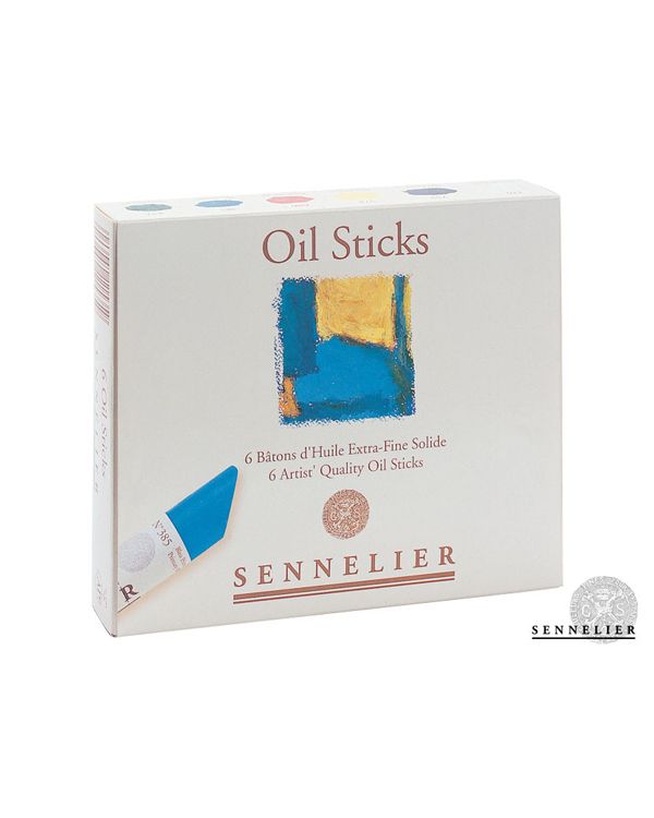 6 x 38ml Sennelier Oil Stick Set
