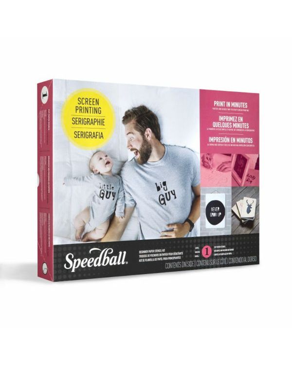 Beginner Paper Stencil Kit - Speedball Screenprinting