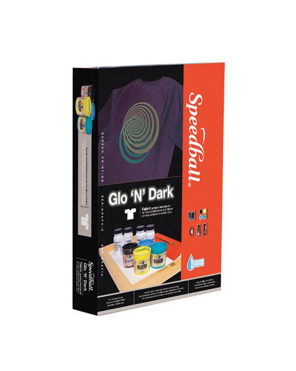 Glo 'N Dark Screen Printing Kit - Speedball