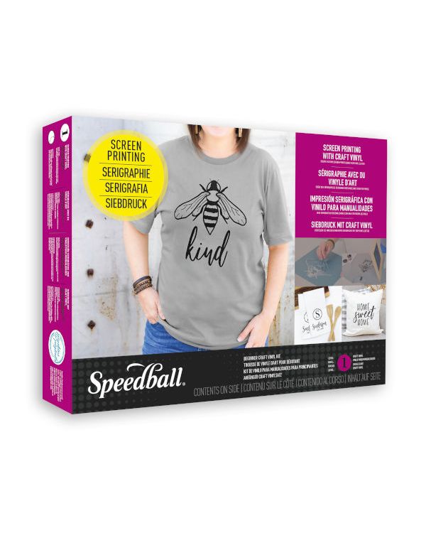 Beginner Screenprinting Craft Vinyl Kit - Speedball