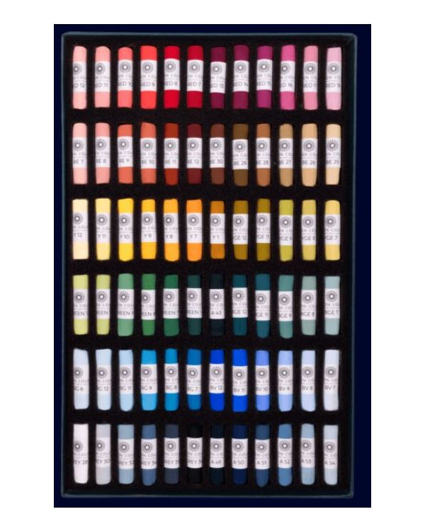 Starter set of 72 pastels - Unison Pastel Set