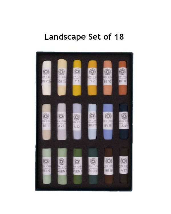 Landscape Set of 18 - Unison Pastel Set