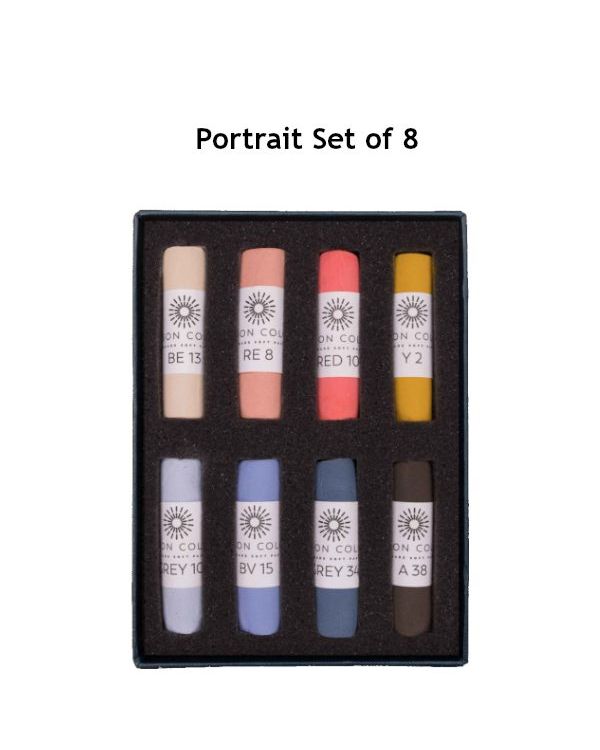 Portrait Set of 8 - Unison Pastel Set