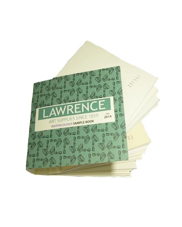 Lawrence Watercolour Paper Sample Book