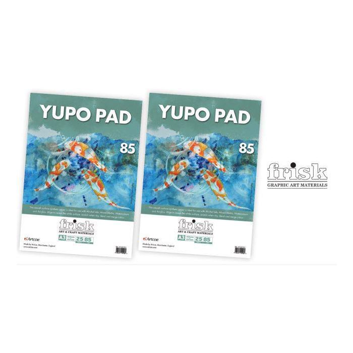25 sheets Yupo Synthetic Painting Paper A3 85gsm Smooth surface 